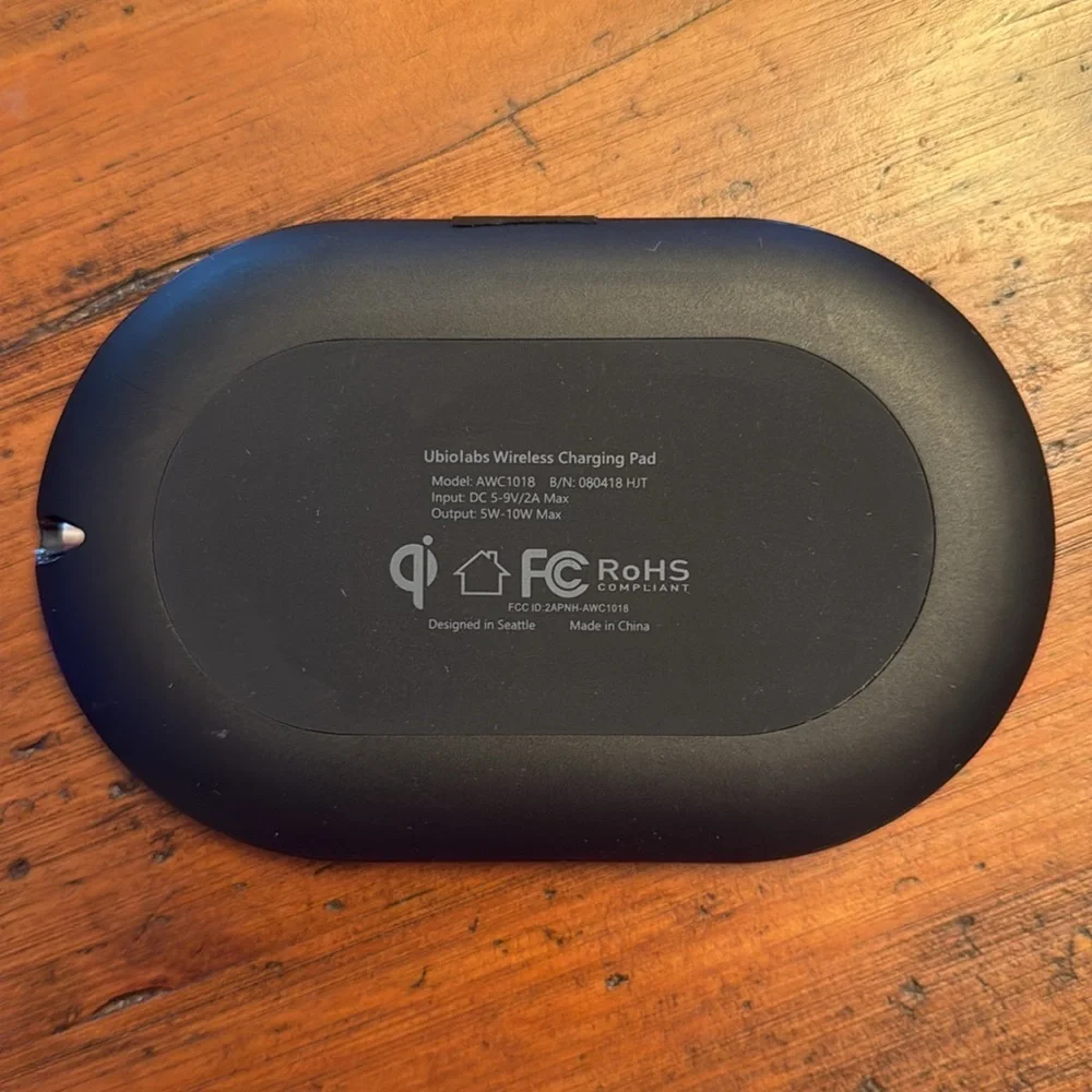 Ubio Labs Wireless High-Speed Cell Phone Charging Pad